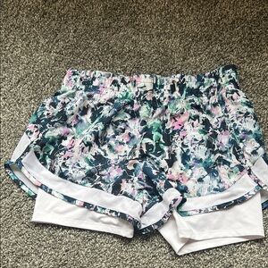 RBX Multicolor Floral Women's Athletic Shorts